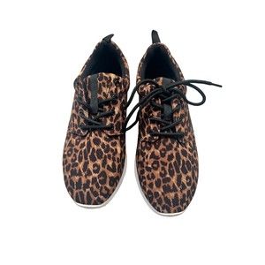Gianni Bini Braydie Leopard Tennis Shoe Size 10